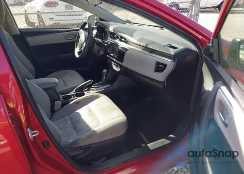 2016 Toyota Corolla Le z USA, uszkodzony, nr VIN 2T1BURHE0GC639979